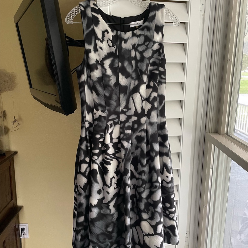 CK sleeveless dress size 10 as new